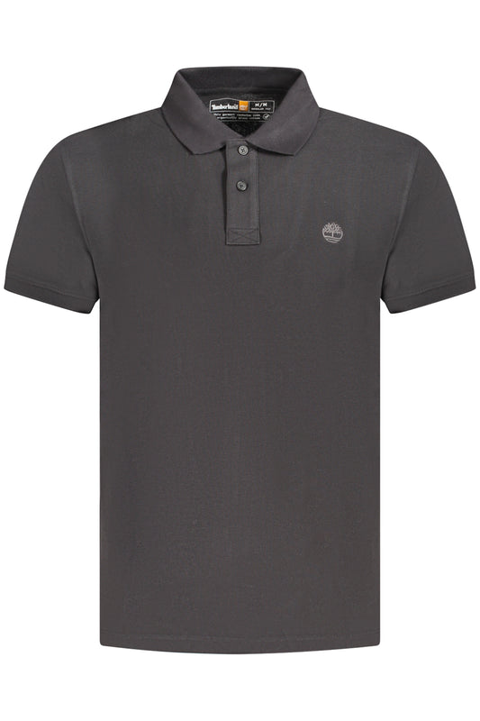 TIMBERLAND POLO MANICHE CORTE UOMO NERO