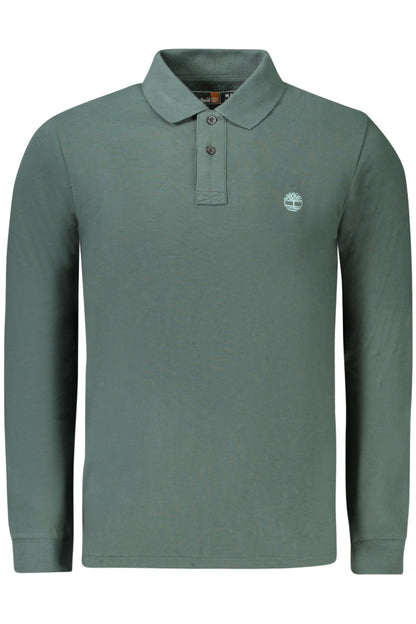 TIMBERLAND POLO MANICHE LUNGHE UOMO VERDE