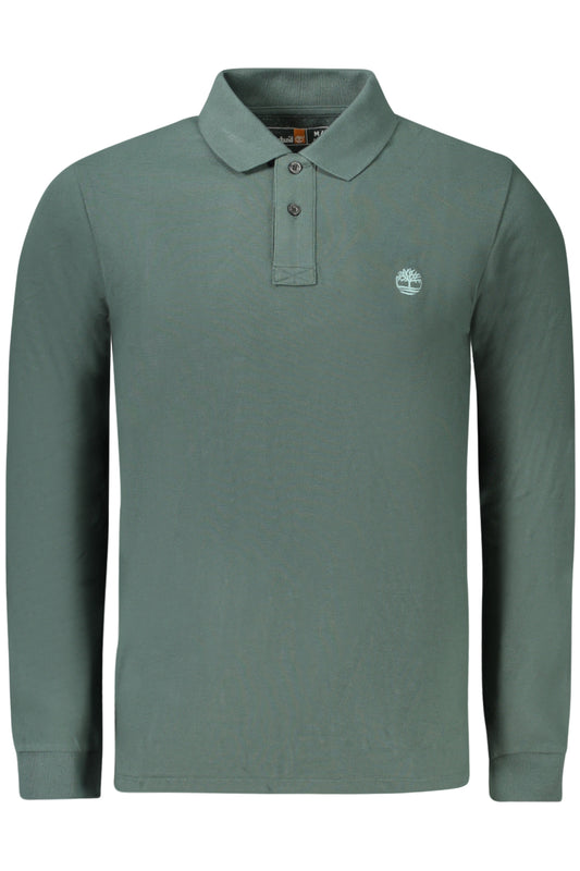 TIMBERLAND POLO MANICHE LUNGHE UOMO VERDE