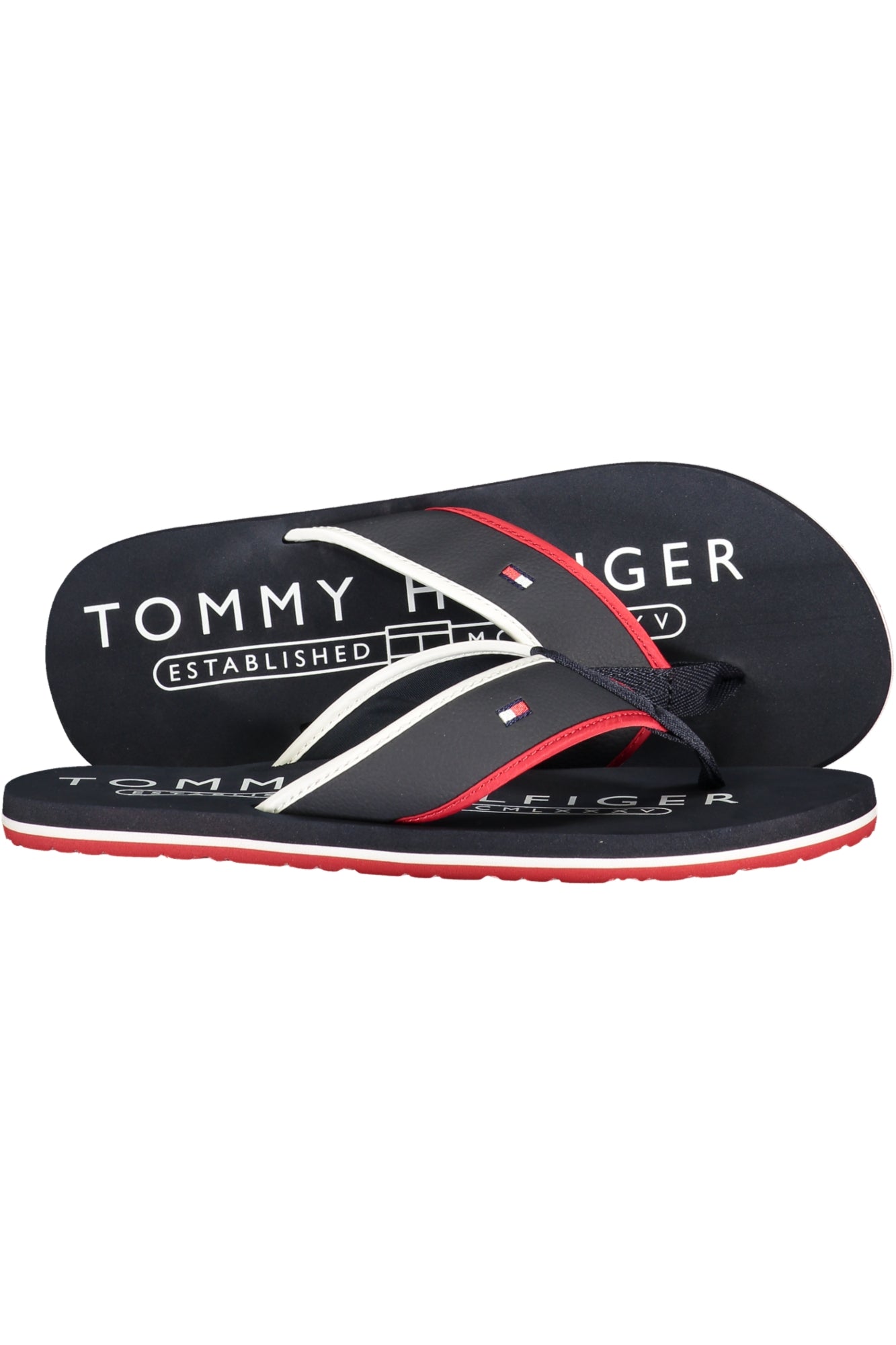 TOMMY HILFIGER CALZATURA CIABATTA UOMO BLU