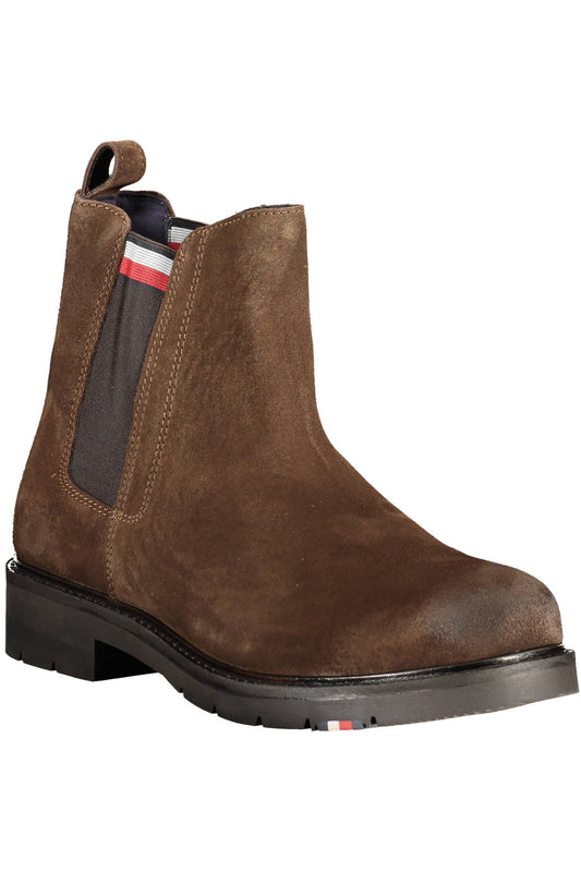 TOMMY HILFIGER CALZATURA STIVALE UOMO MARRONE