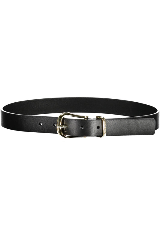 TOMMY HILFIGER CINTURA IN PELLE DONNA NERO