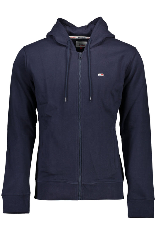 TOMMY HILFIGER FELPA CON ZIP UOMO BLU