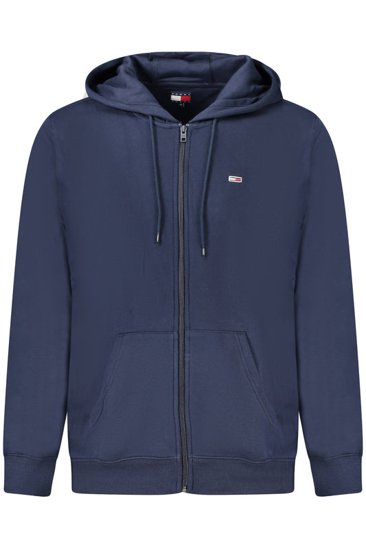 TOMMY HILFIGER FELPA CON ZIP UOMO BLU