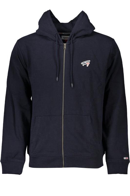 TOMMY HILFIGER FELPA CON ZIP UOMO BLU
