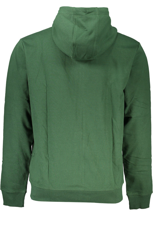 TOMMY HILFIGER FELPA CON ZIP UOMO VERDE