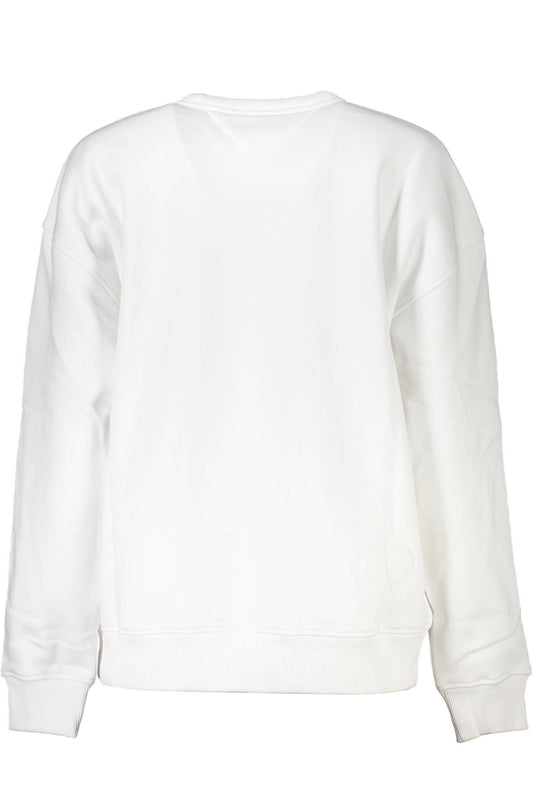 TOMMY HILFIGER FELPA SENZA ZIP DONNA BIANCO