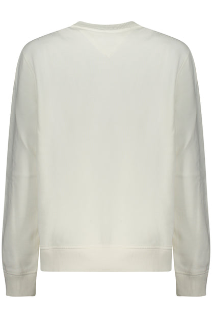 TOMMY HILFIGER FELPA SENZA ZIP DONNA BIANCO