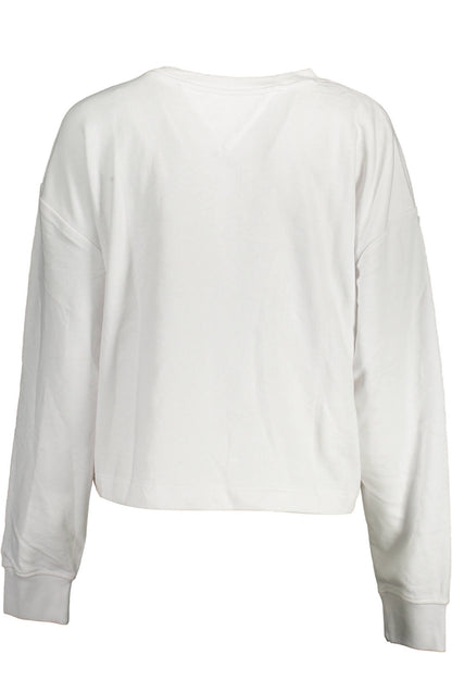 TOMMY HILFIGER FELPA SENZA ZIP DONNA BIANCO