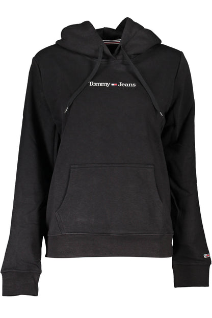 TOMMY HILFIGER FELPA SENZA ZIP DONNA NERO