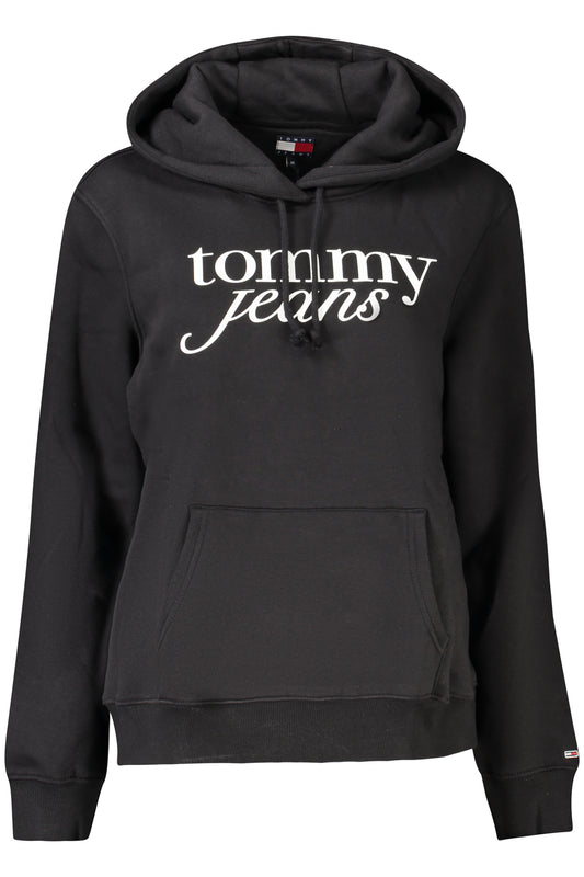 TOMMY HILFIGER FELPA SENZA ZIP DONNA NERO