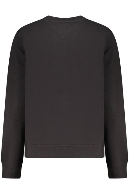 TOMMY HILFIGER FELPA SENZA ZIP DONNA NERO