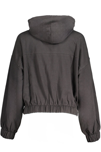 TOMMY HILFIGER FELPA SENZA ZIP DONNA NERO