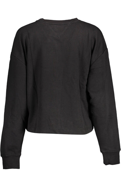 TOMMY HILFIGER FELPA SENZA ZIP DONNA NERO