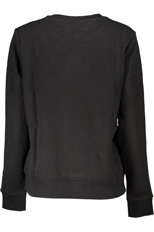 TOMMY HILFIGER FELPA SENZA ZIP DONNA NERO