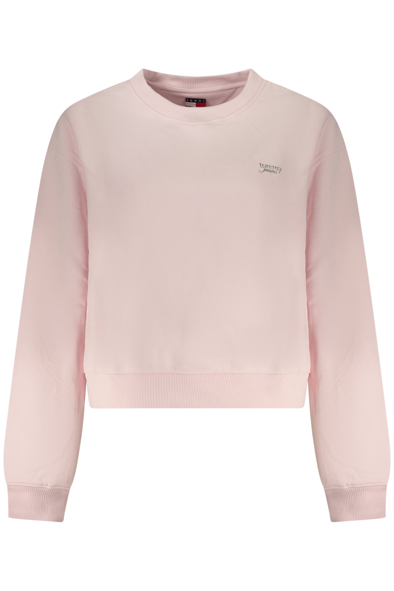 TOMMY HILFIGER FELPA SENZA ZIP DONNA ROSA