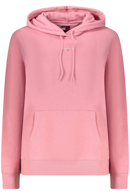 TOMMY HILFIGER FELPA SENZA ZIP DONNA ROSA