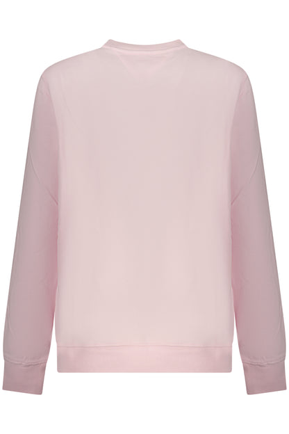 TOMMY HILFIGER FELPA SENZA ZIP DONNA ROSA