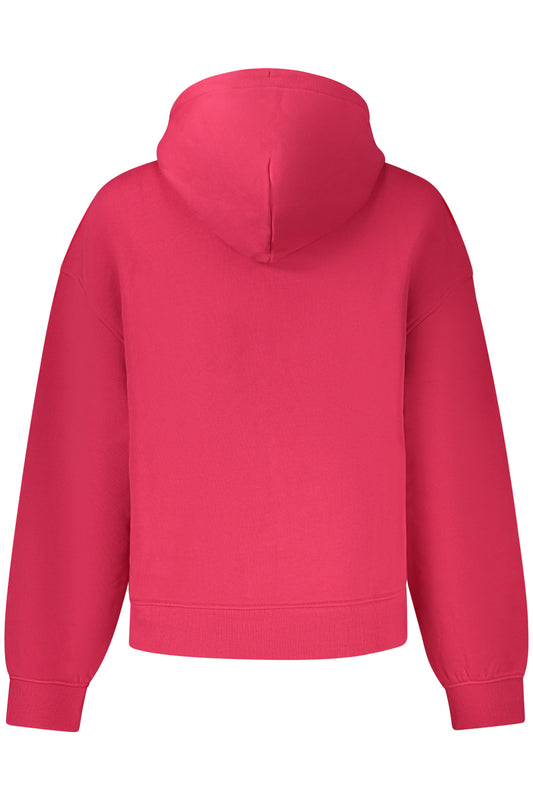 TOMMY HILFIGER FELPA SENZA ZIP DONNA ROSA