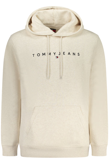 TOMMY HILFIGER FELPA SENZA ZIP UOMO BEIGE