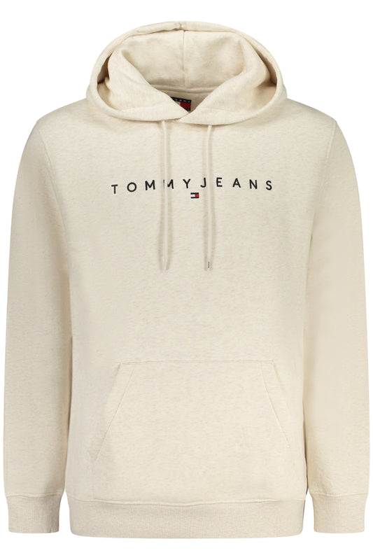 TOMMY HILFIGER FELPA SENZA ZIP UOMO BEIGE