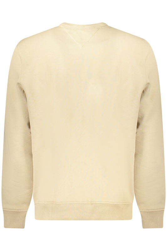 TOMMY HILFIGER FELPA SENZA ZIP UOMO BEIGE