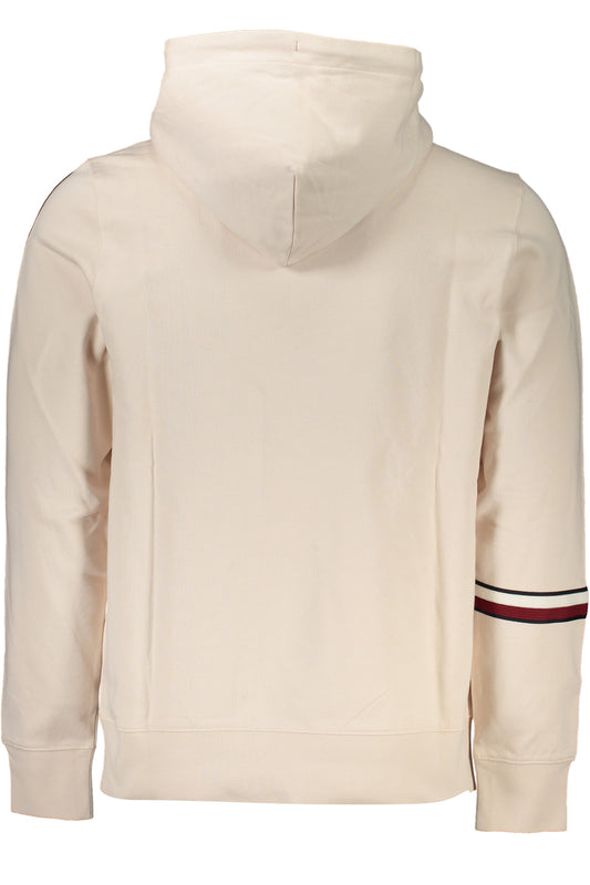 TOMMY HILFIGER FELPA SENZA ZIP UOMO BEIGE