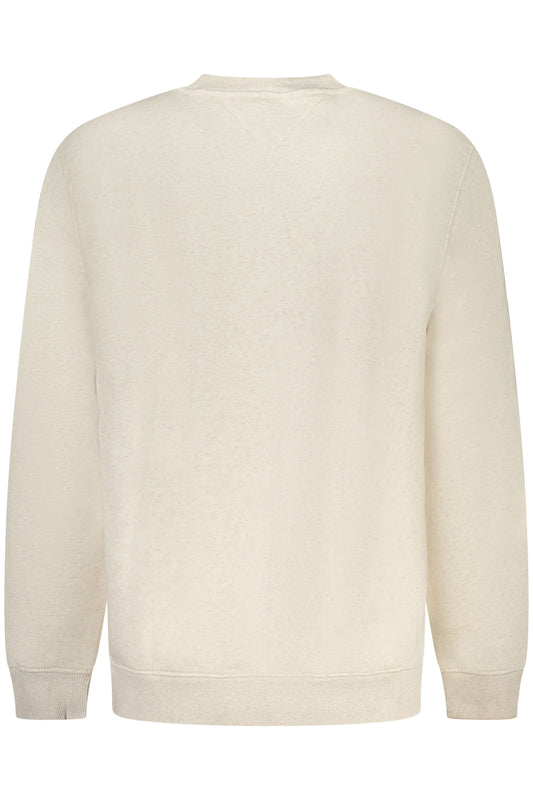 TOMMY HILFIGER FELPA SENZA ZIP UOMO BEIGE
