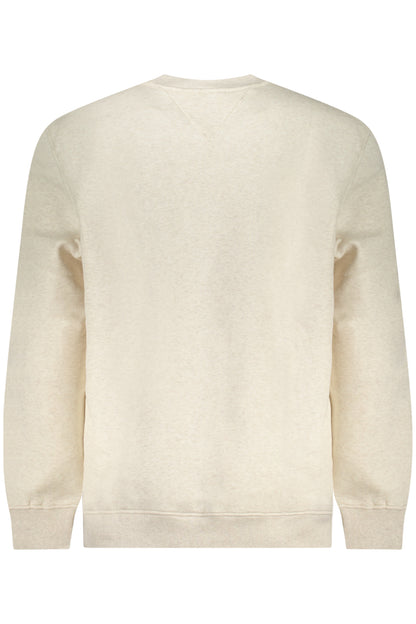 TOMMY HILFIGER FELPA SENZA ZIP UOMO BEIGE