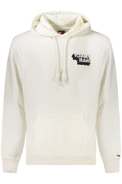 TOMMY HILFIGER FELPA SENZA ZIP UOMO BIANCO