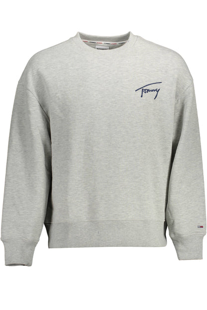 TOMMY HILFIGER FELPA SENZA ZIP UOMO GRIGIO