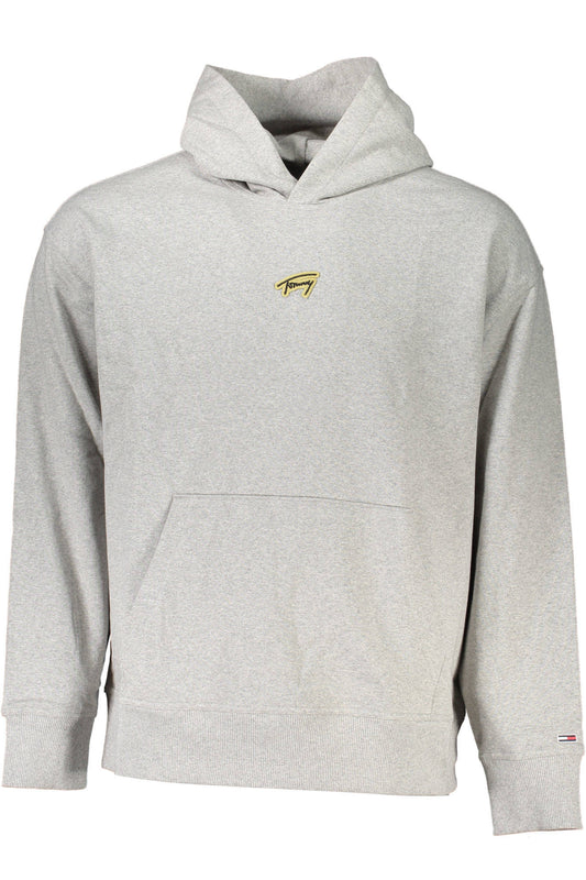 TOMMY HILFIGER FELPA SENZA ZIP UOMO GRIGIO