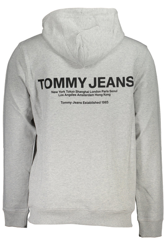 TOMMY HILFIGER FELPA SENZA ZIP UOMO GRIGIO