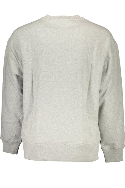 TOMMY HILFIGER FELPA SENZA ZIP UOMO GRIGIO