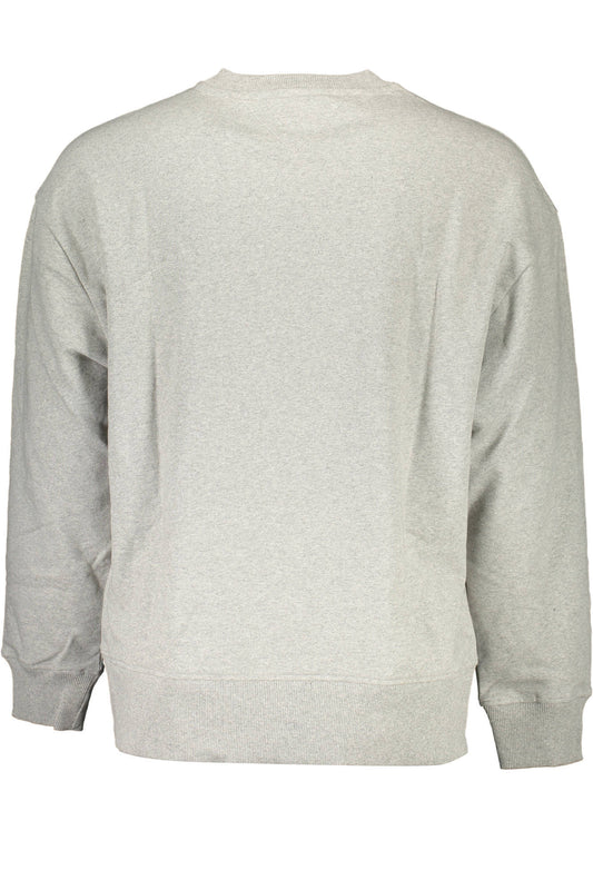 TOMMY HILFIGER FELPA SENZA ZIP UOMO GRIGIO