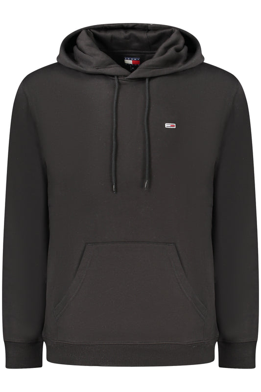 TOMMY HILFIGER FELPA SENZA ZIP UOMO NERO