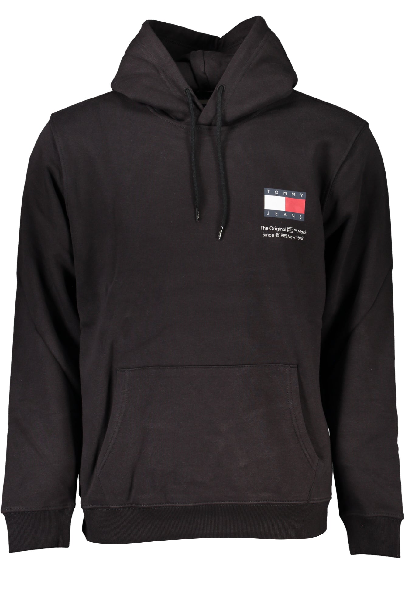 TOMMY HILFIGER FELPA SENZA ZIP UOMO NERO