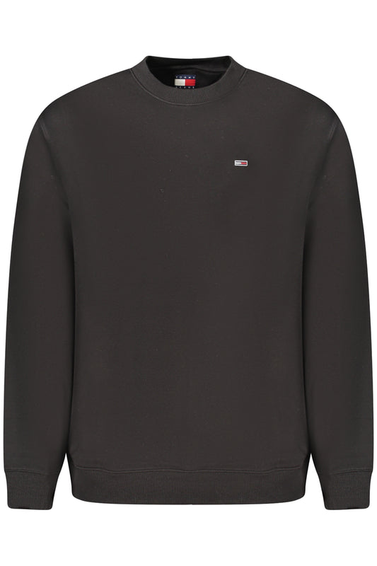 TOMMY HILFIGER FELPA SENZA ZIP UOMO NERO