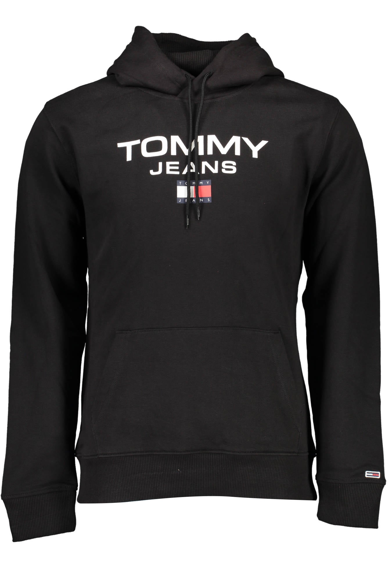 TOMMY HILFIGER FELPA SENZA ZIP UOMO NERO