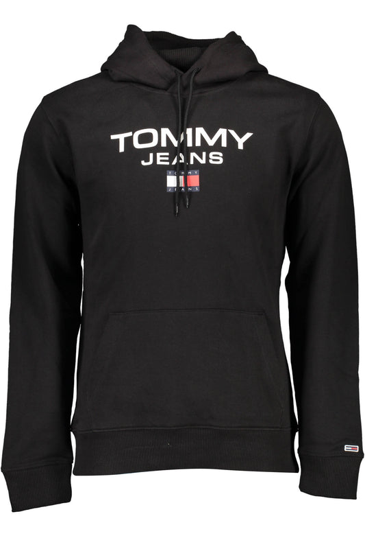 TOMMY HILFIGER FELPA SENZA ZIP UOMO NERO