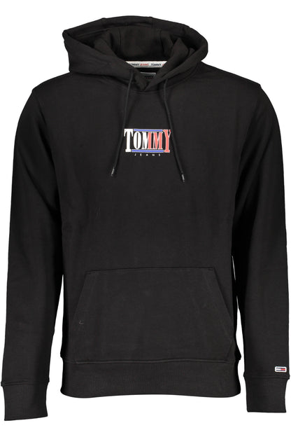 TOMMY HILFIGER FELPA SENZA ZIP UOMO NERO