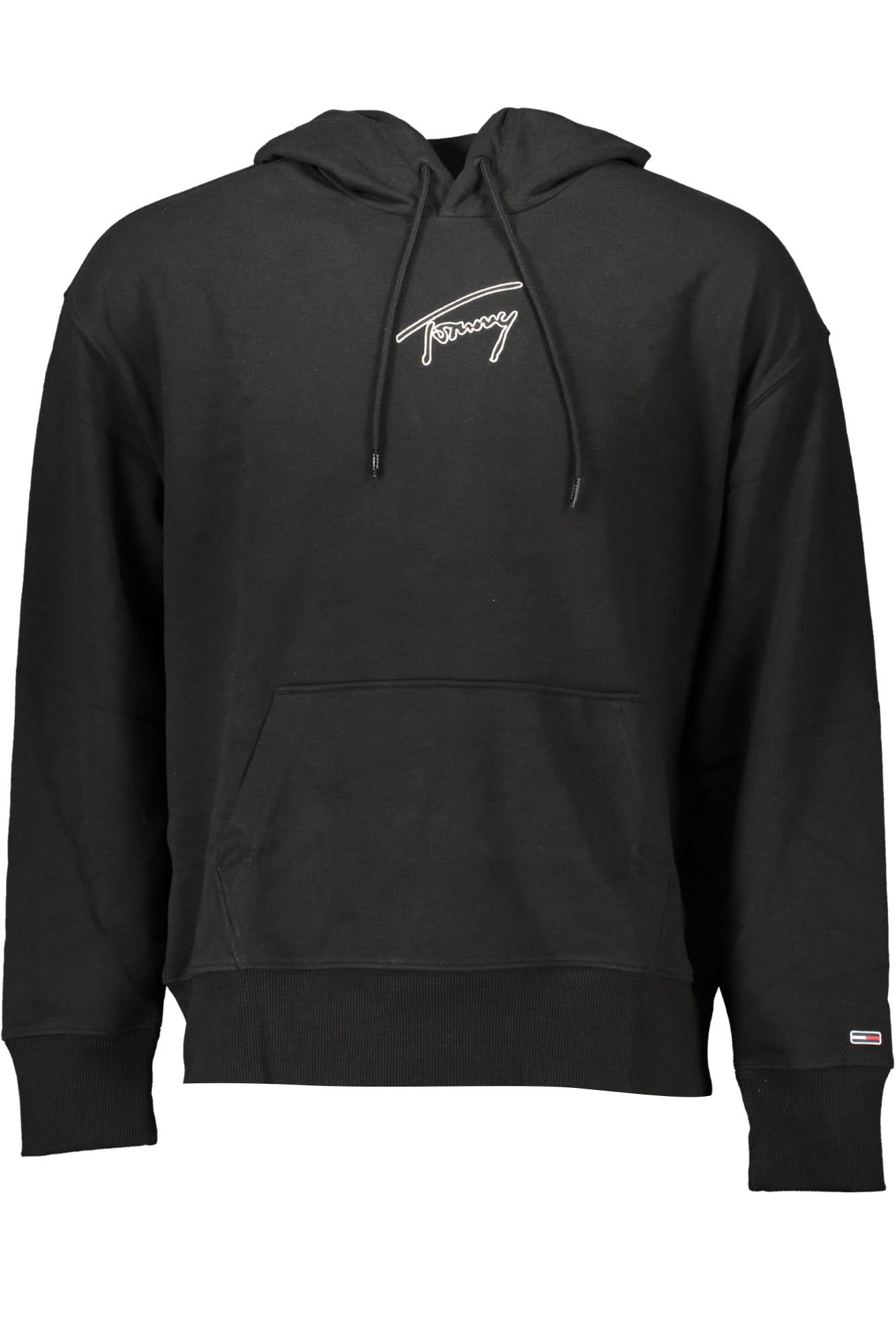 TOMMY HILFIGER FELPA SENZA ZIP UOMO NERO