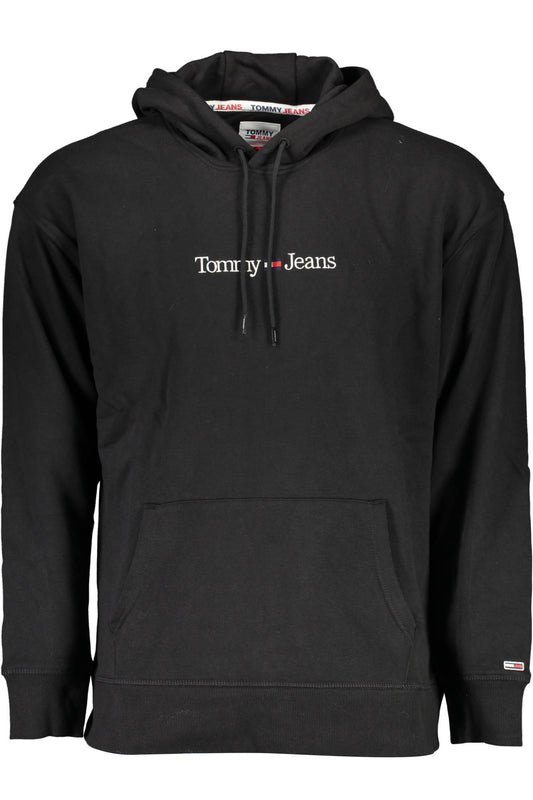 TOMMY HILFIGER FELPA SENZA ZIP UOMO NERO