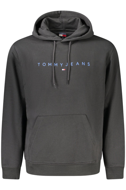 TOMMY HILFIGER FELPA SENZA ZIP UOMO NERO