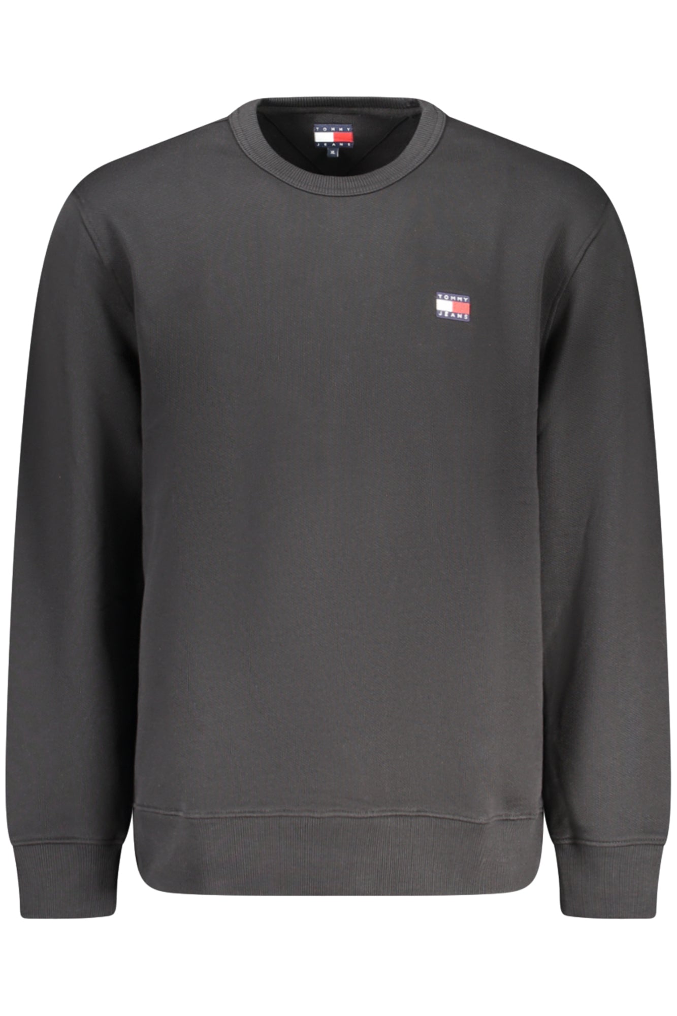 TOMMY HILFIGER FELPA SENZA ZIP UOMO NERO