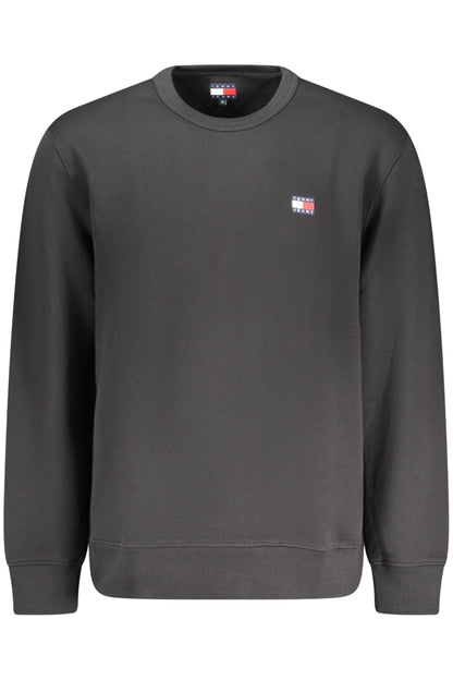 TOMMY HILFIGER FELPA SENZA ZIP UOMO NERO