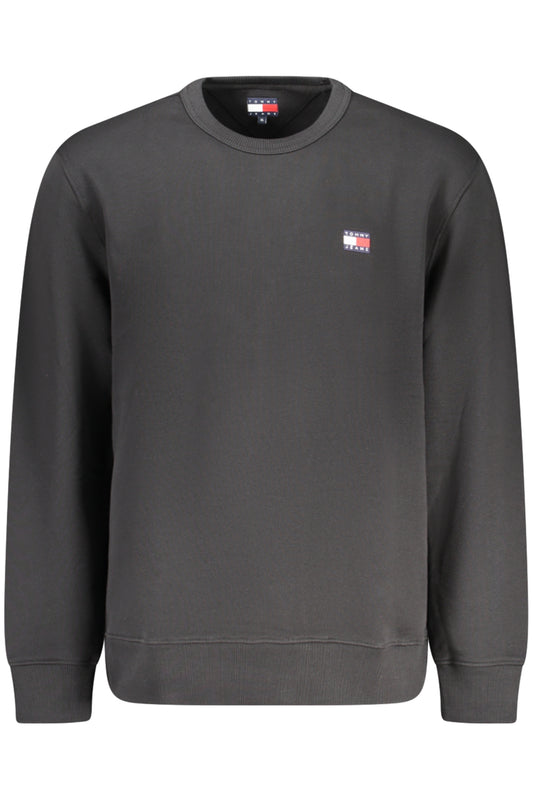 TOMMY HILFIGER FELPA SENZA ZIP UOMO NERO