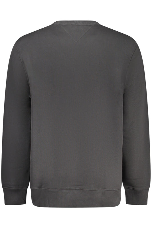 TOMMY HILFIGER FELPA SENZA ZIP UOMO NERO