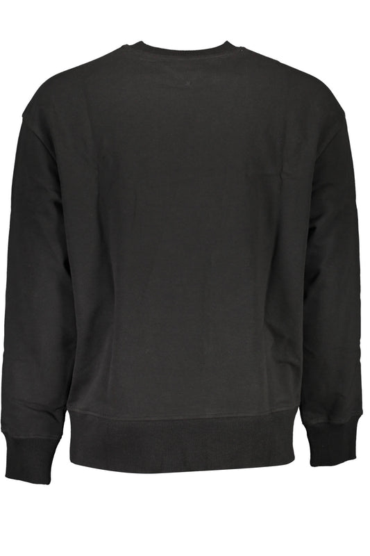 TOMMY HILFIGER FELPA SENZA ZIP UOMO NERO
