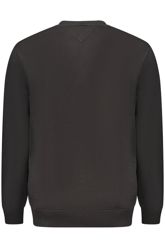 TOMMY HILFIGER FELPA SENZA ZIP UOMO NERO